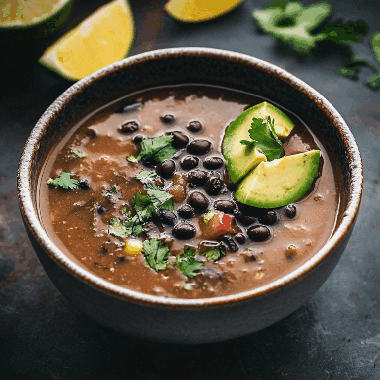 Black Bean Soup