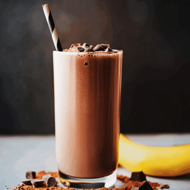 Chocolate Protein Shake