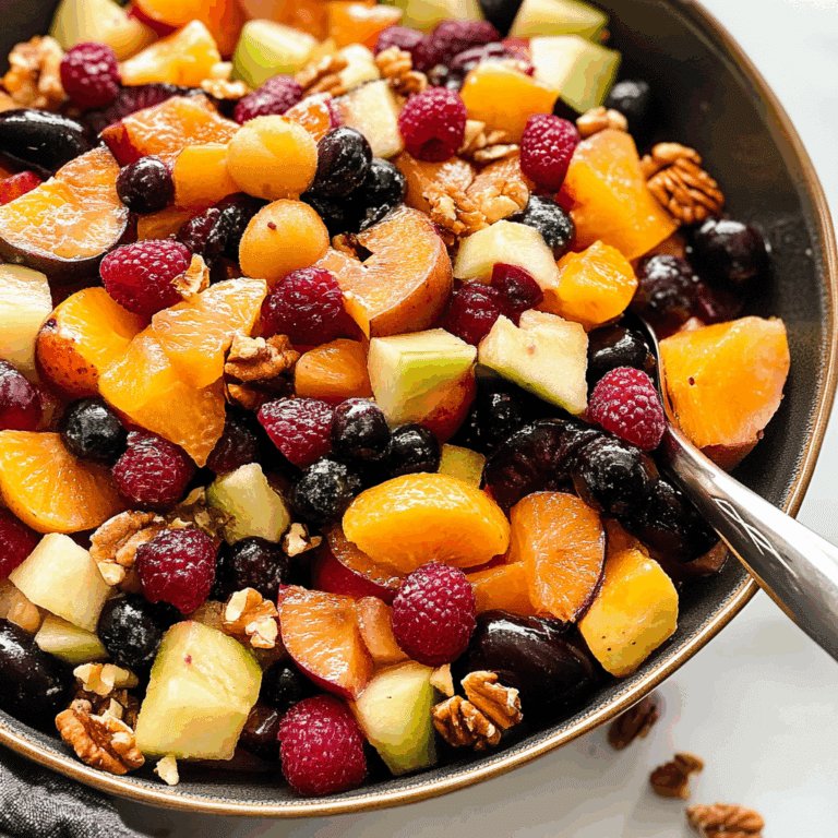 Fall Fruit Salad