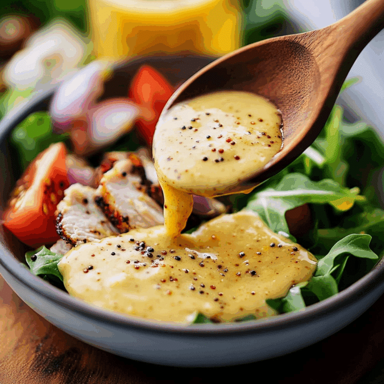 Honey Mustard Salad Dressing