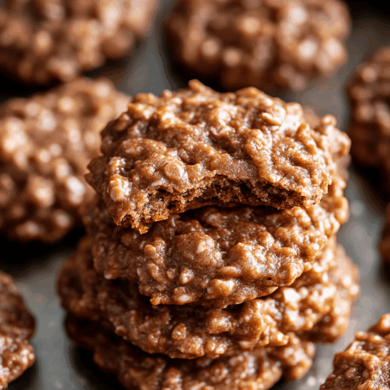 No Bake Cookies