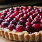 Cherry Bakewell Tart