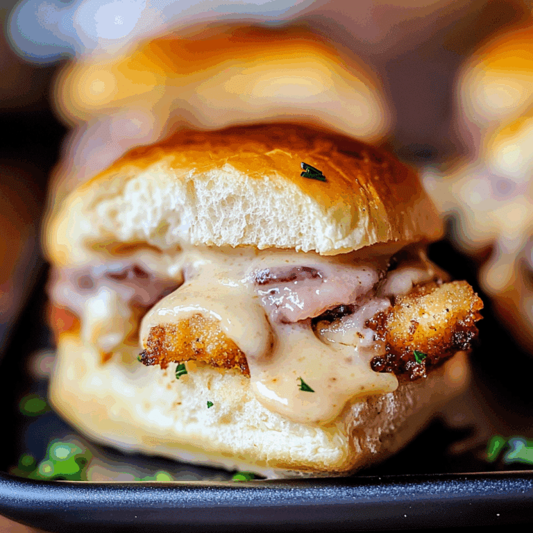 Chicken Cordon Bleu Sliders