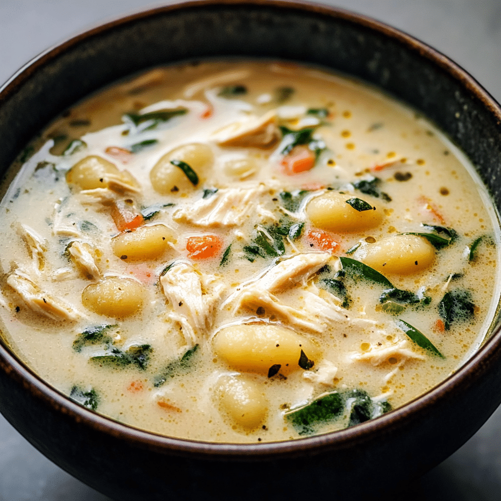 Chicken Gnocchi Soup