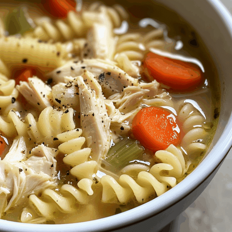 Chicken Pasta Soup