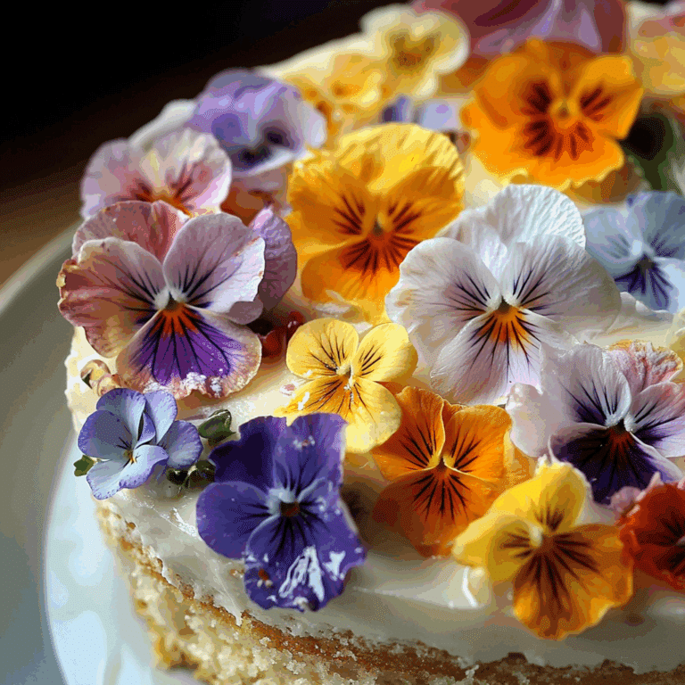 Garden Flower Cake