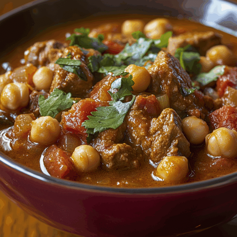 Lamb Stew with Chickpeas