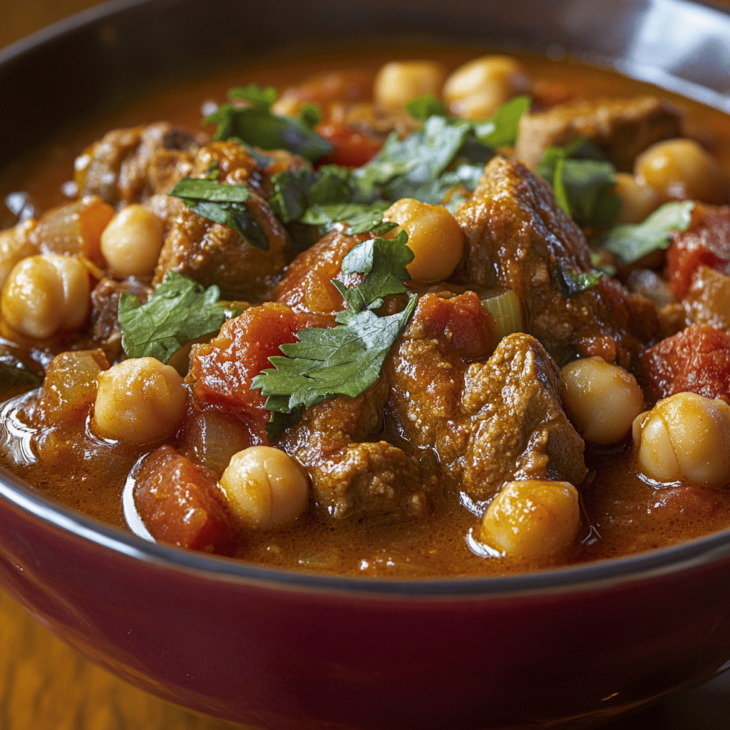 Lamb Stew with Chickpeas