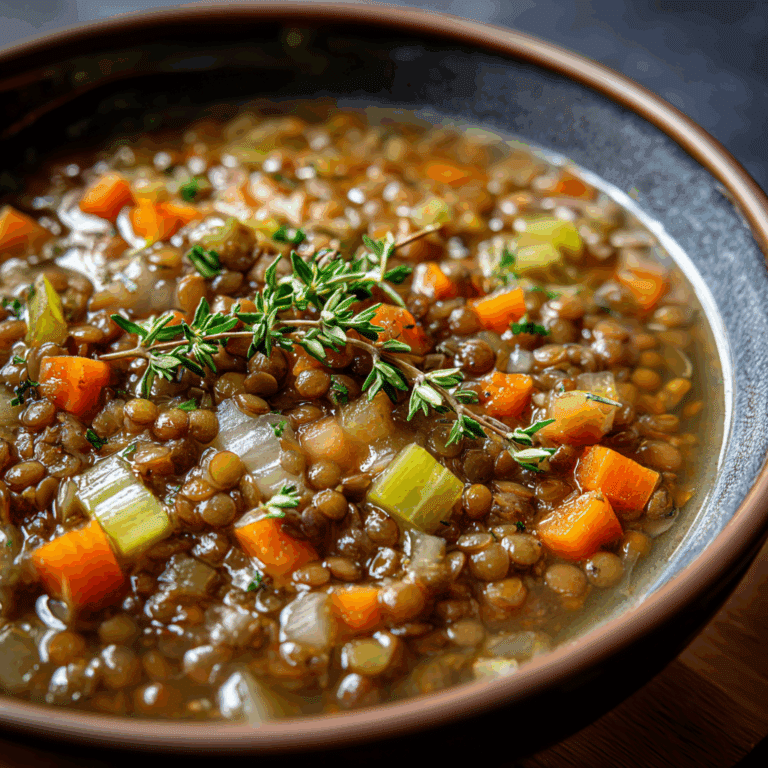 Lentil and Vegetable Soup