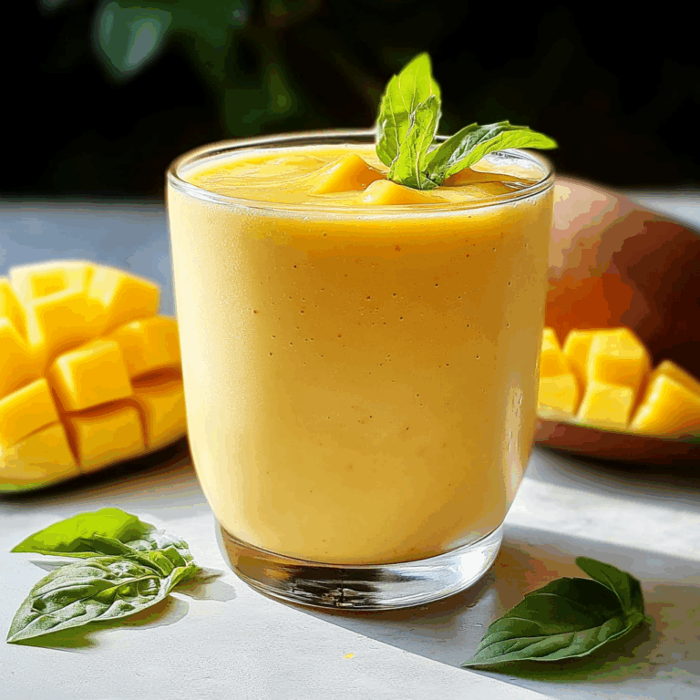 Mango Smoothie