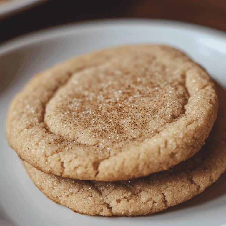 Maple Cinnamon Sugar Cookies