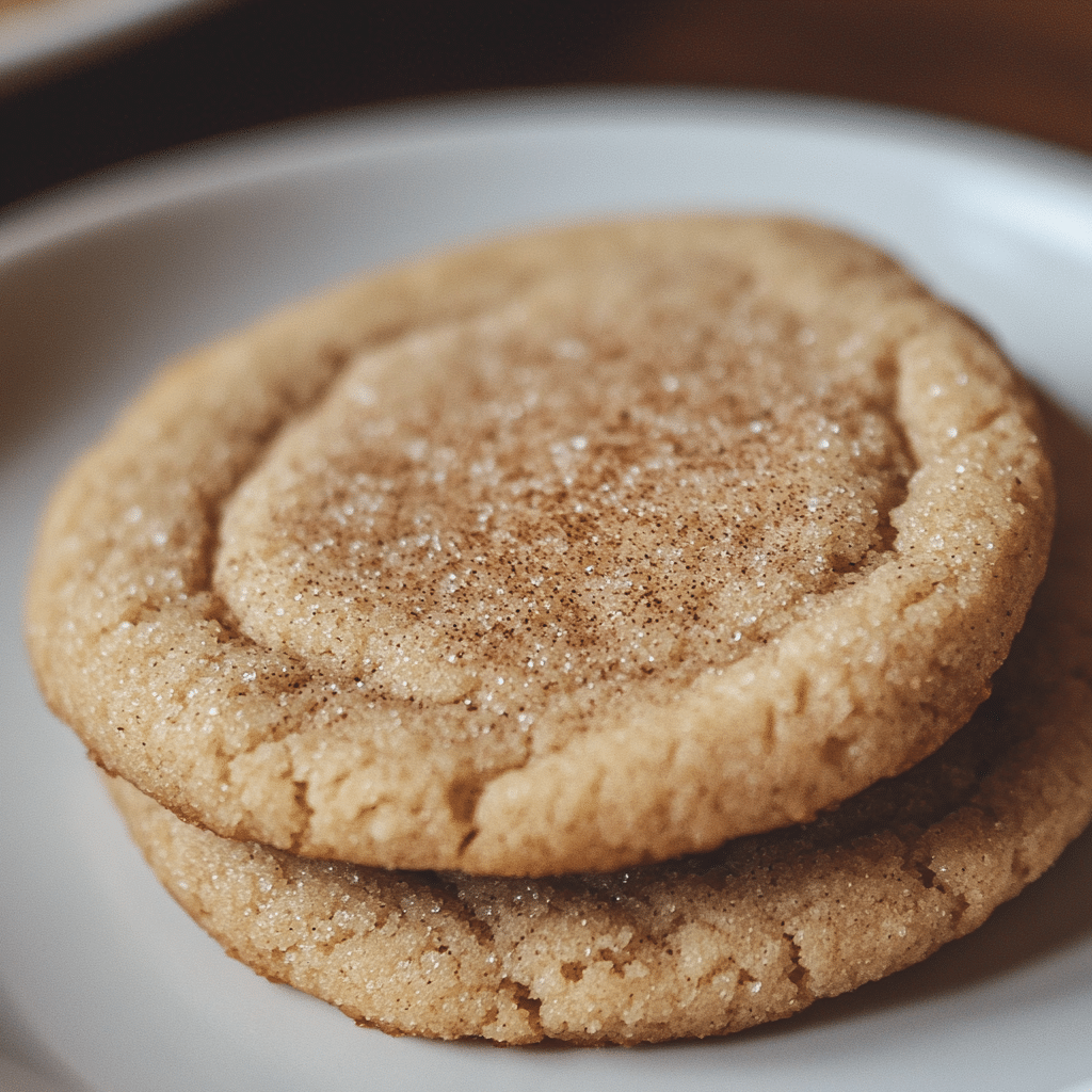 Maple Cinnamon Sugar Cookies