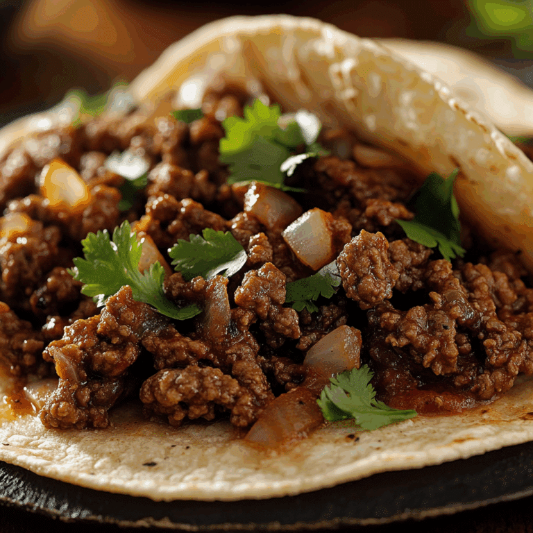 Mexican Beef for Tacos and Burritos