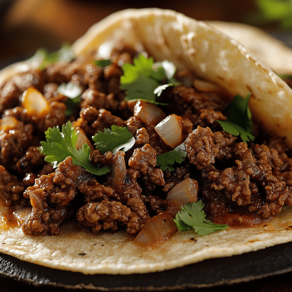 Mexican Beef for Tacos and Burritos