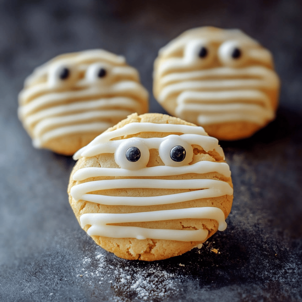 Mummy Cookies