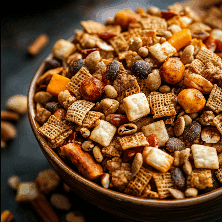 Pumpkin Spice Snack Mix