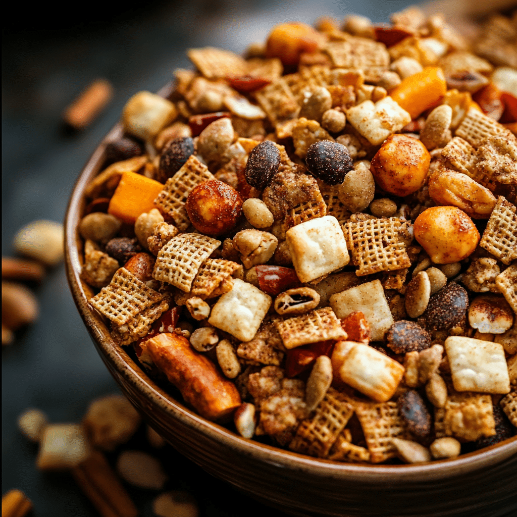 Pumpkin Spice Snack Mix