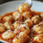 Ricotta Gnocchi with Marinara Sauce