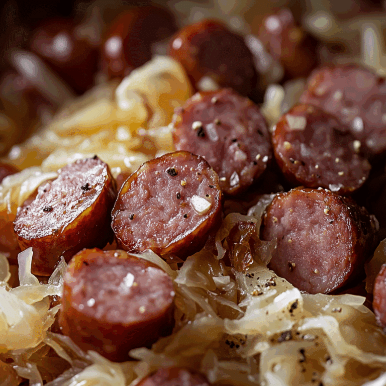 Sauerkraut and Weenies