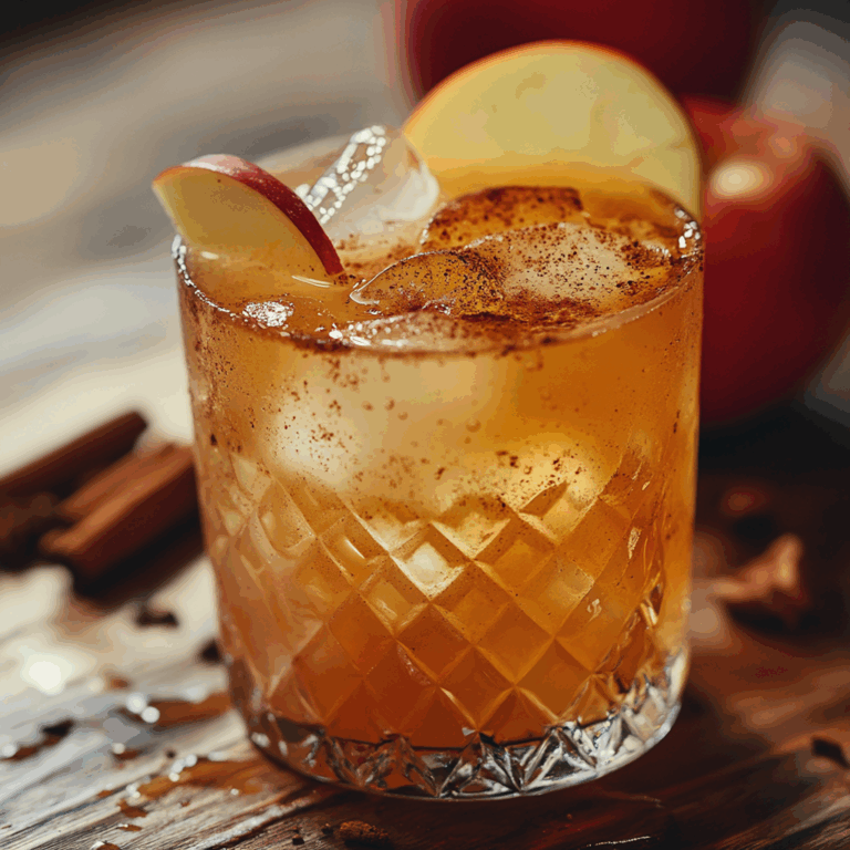 Spiced Honey Mocktail for Fall Nights