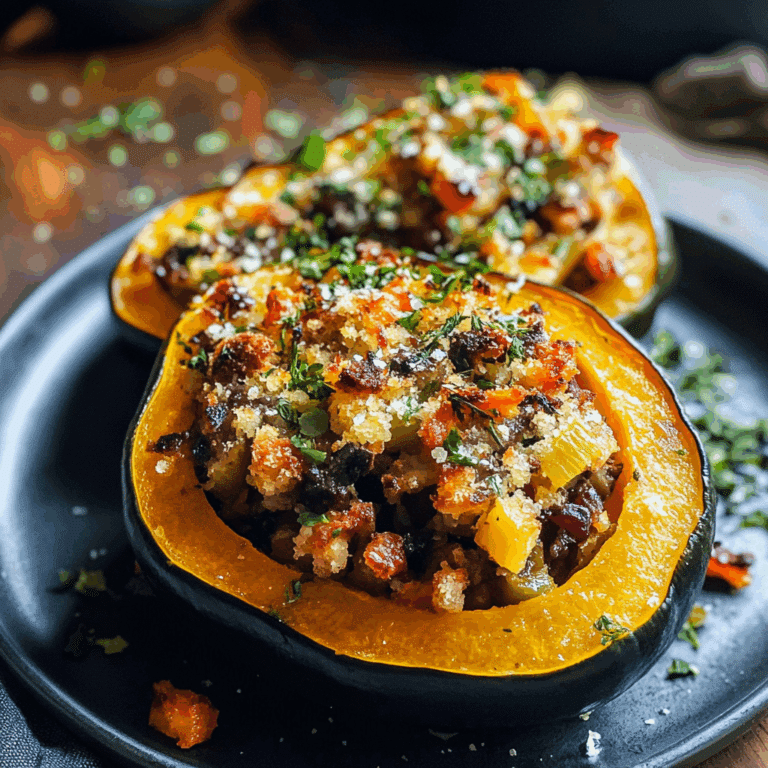 Stuffed Acorn Squash