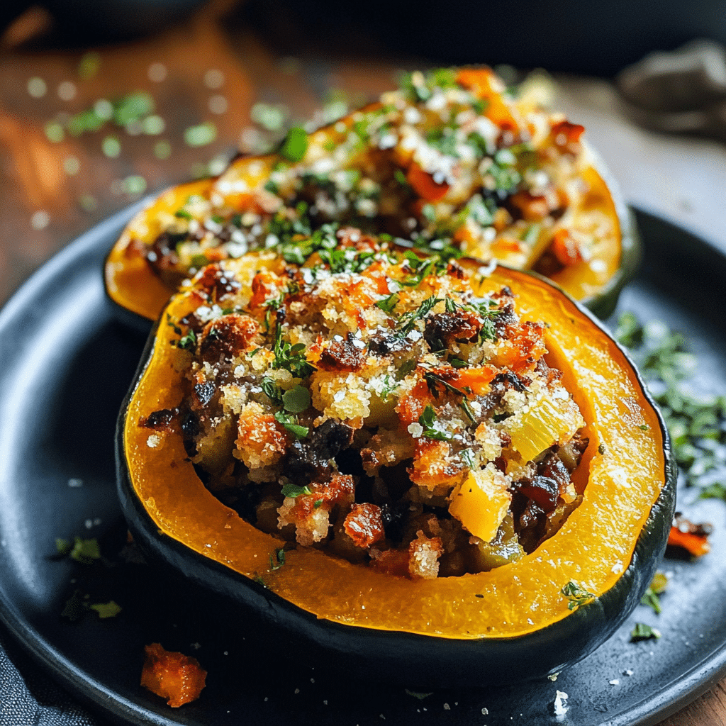 Stuffed Acorn Squash