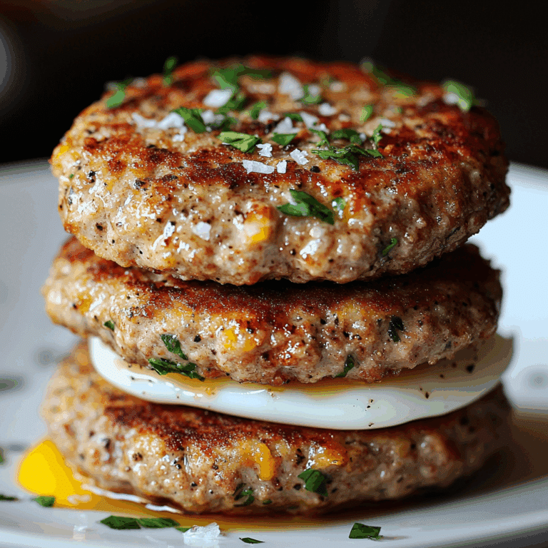 Turkey Breakfast Patties