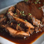 Balsamic Glazed Roast Beef