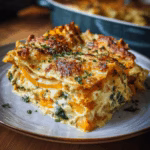 Butternut Squash and Spinach Lasagna