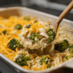 Cheesy Chicken Broccoli Bake