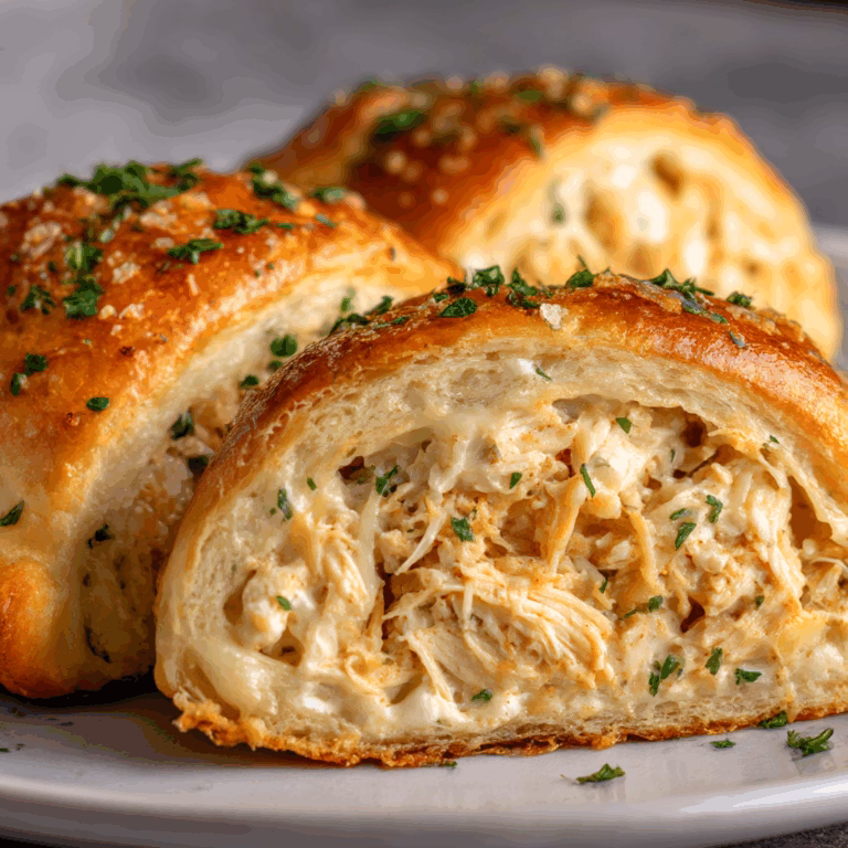 Chicken Crescent Roll Ups