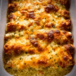 Chicken Enchiladas with Cheesy Green Sauce