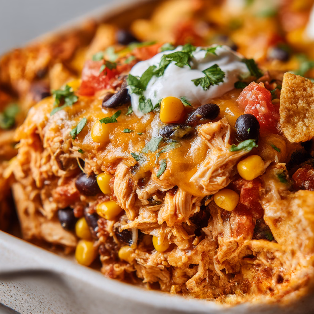 Chicken Taco Casserole