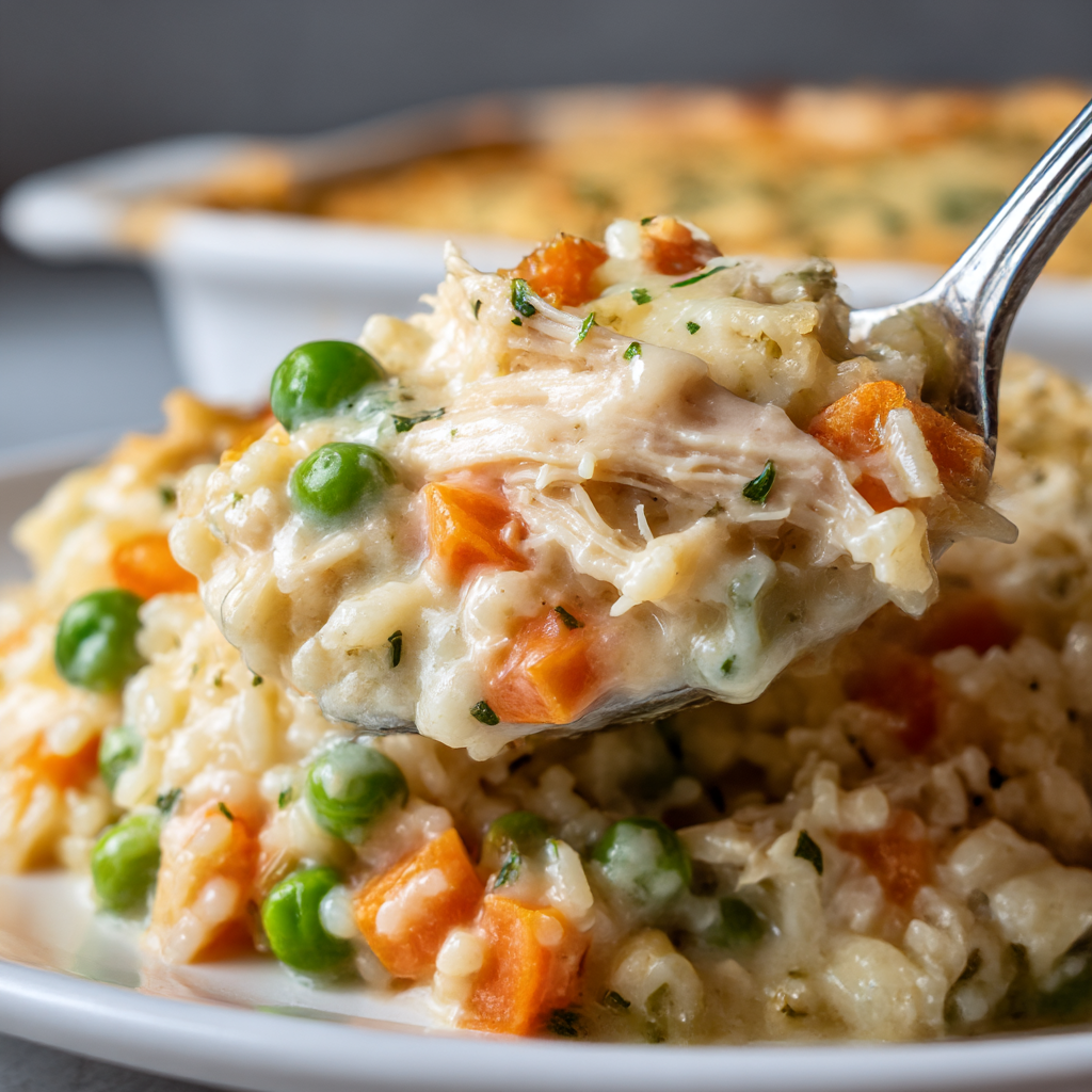 Creamy Chicken and Rice Casserole