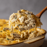 Creamy Chicken Tetrazzini Casserole