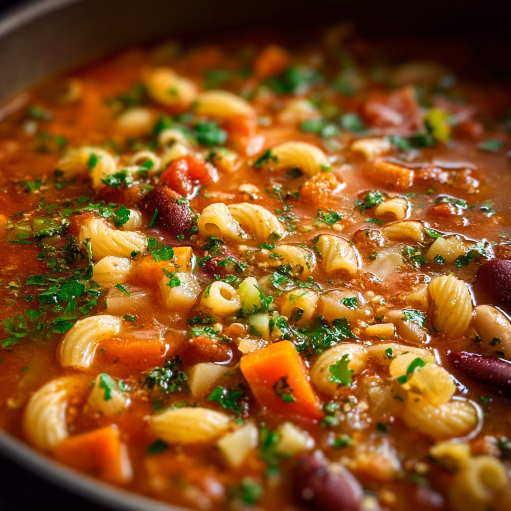 Italian Pasta e Fagioli Soup