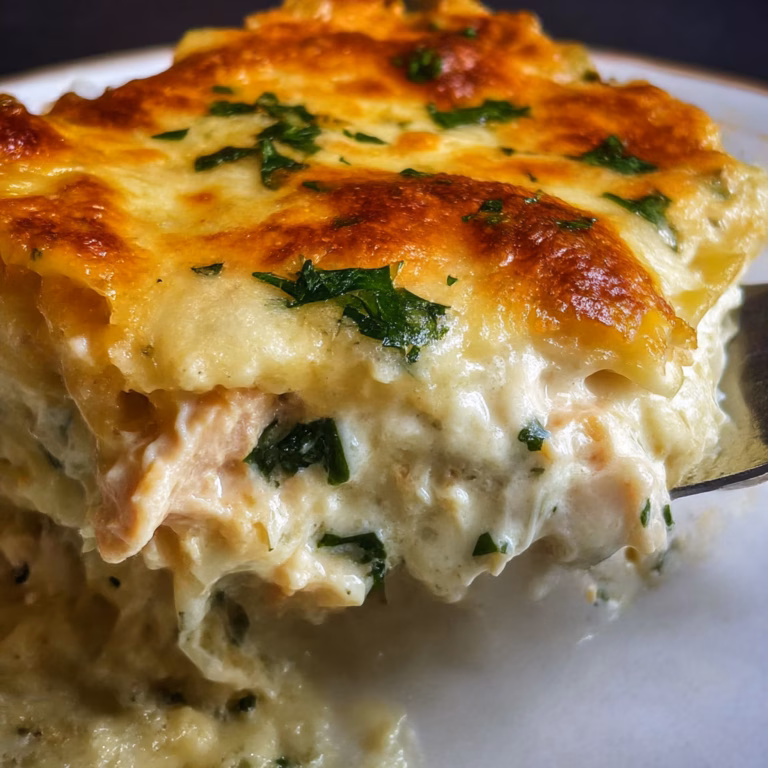 Chicken Alfredo Lasagna