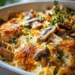 Chicken Casserole with Mushrooms