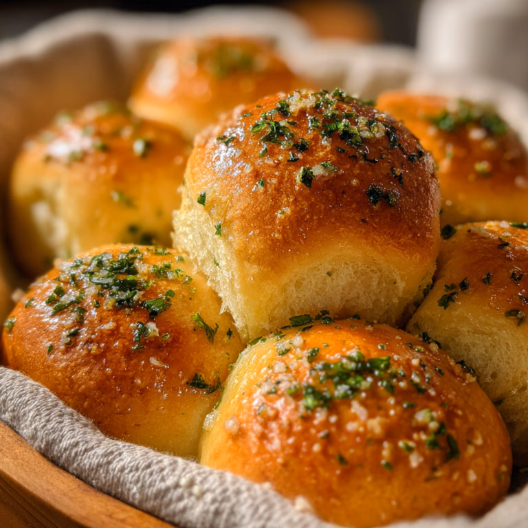 Garlic Butter Dinner Rolls