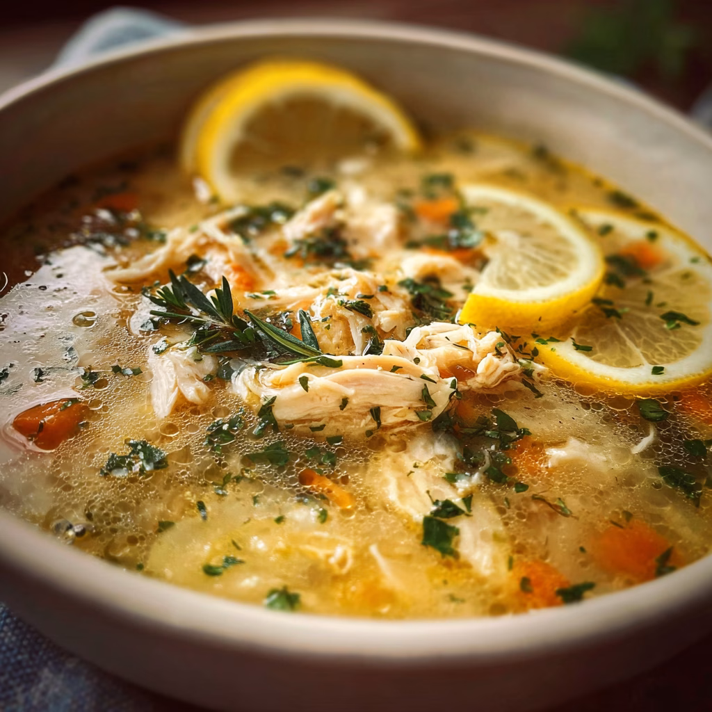 Lemon Chicken Soup